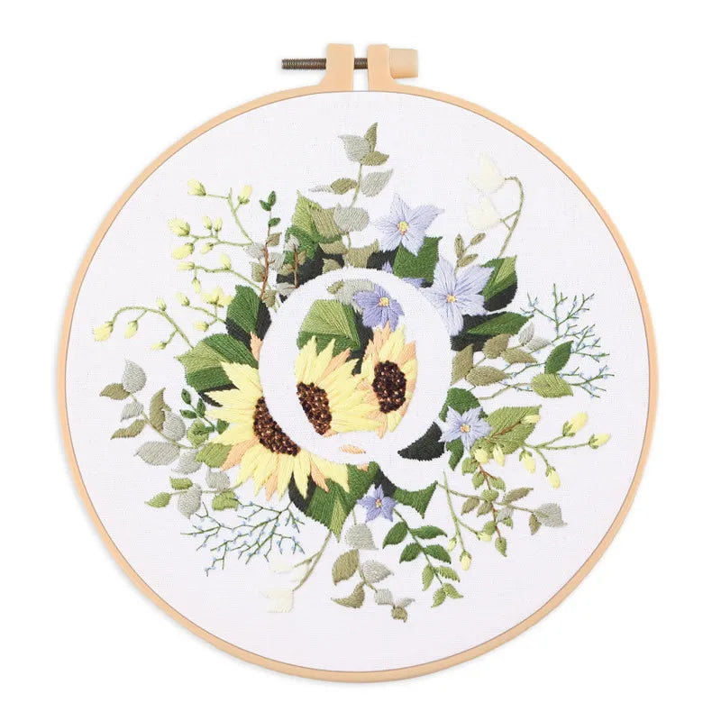 Monogram Florals