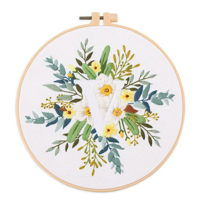 Monogram Florals