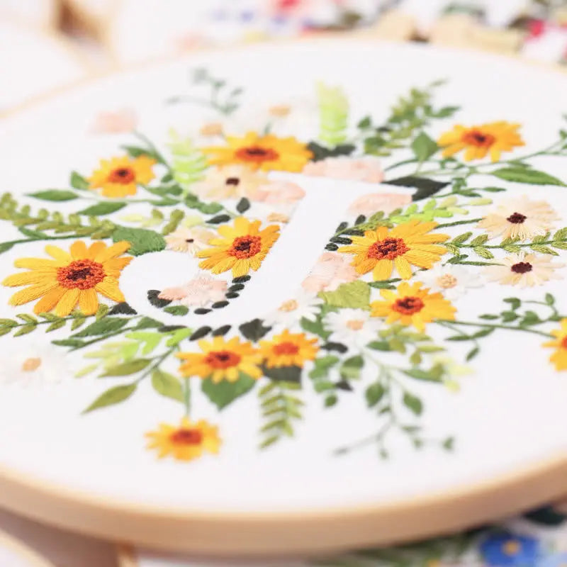 Monogram Florals