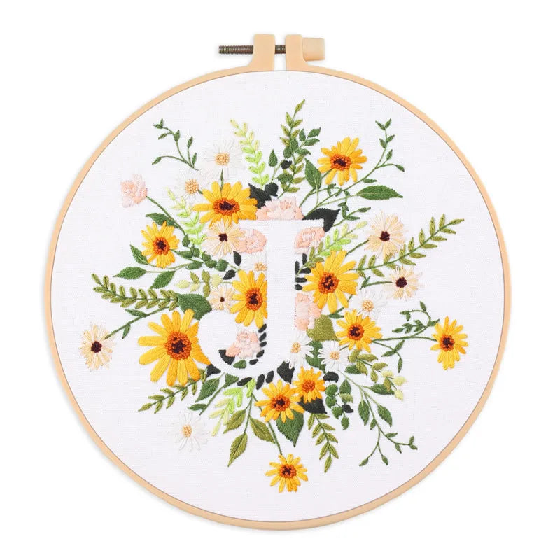 Monogram Florals