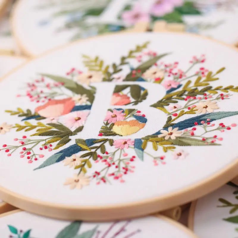 Monogram Florals